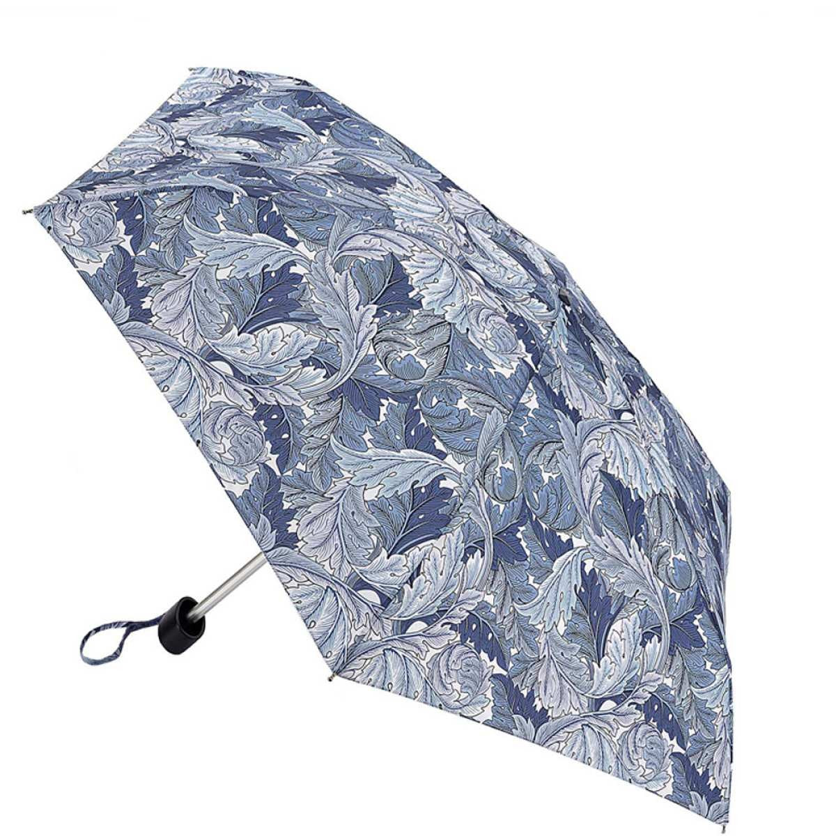 Fulton Floral Print Umbrella Blue