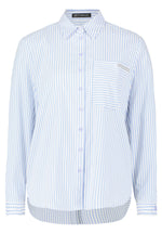 Load image into Gallery viewer, Betty Barclay Stripe Shirt Blue
