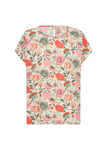 Soya Concpet Floral T-shirt -PINK