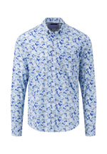 Load image into Gallery viewer, Fynch Hatton Premium Cotton Summer Prints Shirt Blue
