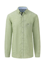 Load image into Gallery viewer, Fynch Hatton Pure Linen Shirt Green
