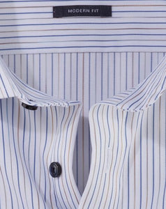 Olymp Modern Fit Business Shirt Multi Thin Stripe