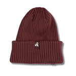 Load image into Gallery viewer, Burgundy Organic Cotton Beanie