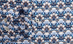Load image into Gallery viewer, Giordano Modern Fit Liberty Print Fabric Shirt Navy
