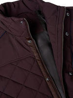 Load image into Gallery viewer, Douglas &amp; Grahame Wine Quilted Casual Coat Wilson
