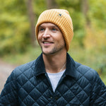 Load image into Gallery viewer, Mustard Organic Cotton Beanie