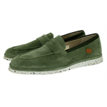 Load image into Gallery viewer, Ambitious Suede Slip On Shoes Amber Green
