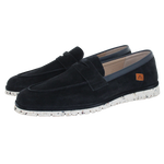 Load image into Gallery viewer, Ambitious Suede Slip On Shoes Amber Navy

