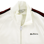 Load image into Gallery viewer, Ben Sherman Taped Track Top Ivory
