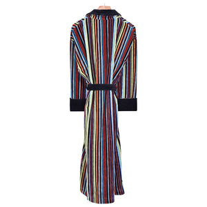 Bown Of London Dundee Multi Stripe Dressing Gown