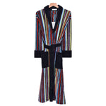 Load image into Gallery viewer, Bown Of London Dundee Multi Stripe Dressing Gown
