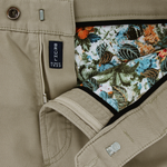 Load image into Gallery viewer, Bruhl Venice Textured Cotton Stone Trouser Short Leg
