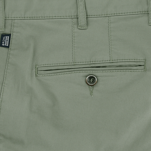 Bruhl Parma Stretch Cotton Green Trouser Short Leg
