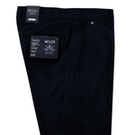 Load image into Gallery viewer, Bruhl Parma Stretch Cotton Navy Trouser Short Leg
