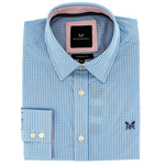 Load image into Gallery viewer, Crew Classic Gingham Check Shirt Sky
