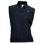 Load image into Gallery viewer, Gant Quilted Windcheater Gilet Evening Blue
