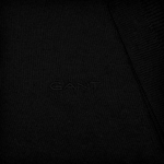 Load image into Gallery viewer, Gant  Self Edge Polo Shirt Black
