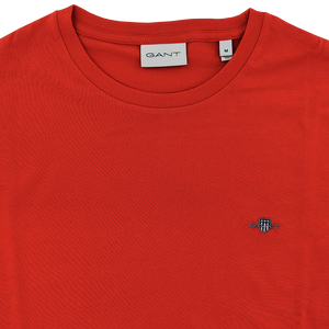 Gant Regular Fit Shield T-Shirt Orange