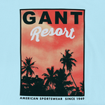 Load image into Gallery viewer, Gant Washed Graphic T-Shirt Blue
