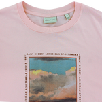 Load image into Gallery viewer, Gant Washed Graphic T-Shirt Pink
