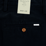 Load image into Gallery viewer, Gant Regular Fit Twill Chinos Navy
