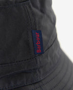 Load image into Gallery viewer, Barbour Wax Bucket Hat Navy
