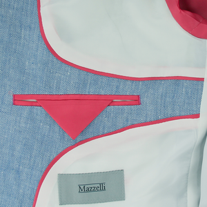 Mazzelli Sky Linen Jacket Regular Length