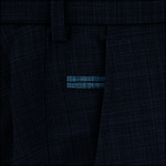Load image into Gallery viewer, Meyer Wool &amp; Linen Mix Blue Bonn Trousers Regular Leg
