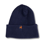 Load image into Gallery viewer, Navy Organic Cotton Beanie