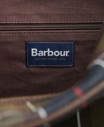Load image into Gallery viewer, Barbour Tartan &amp; Leather Holdall
