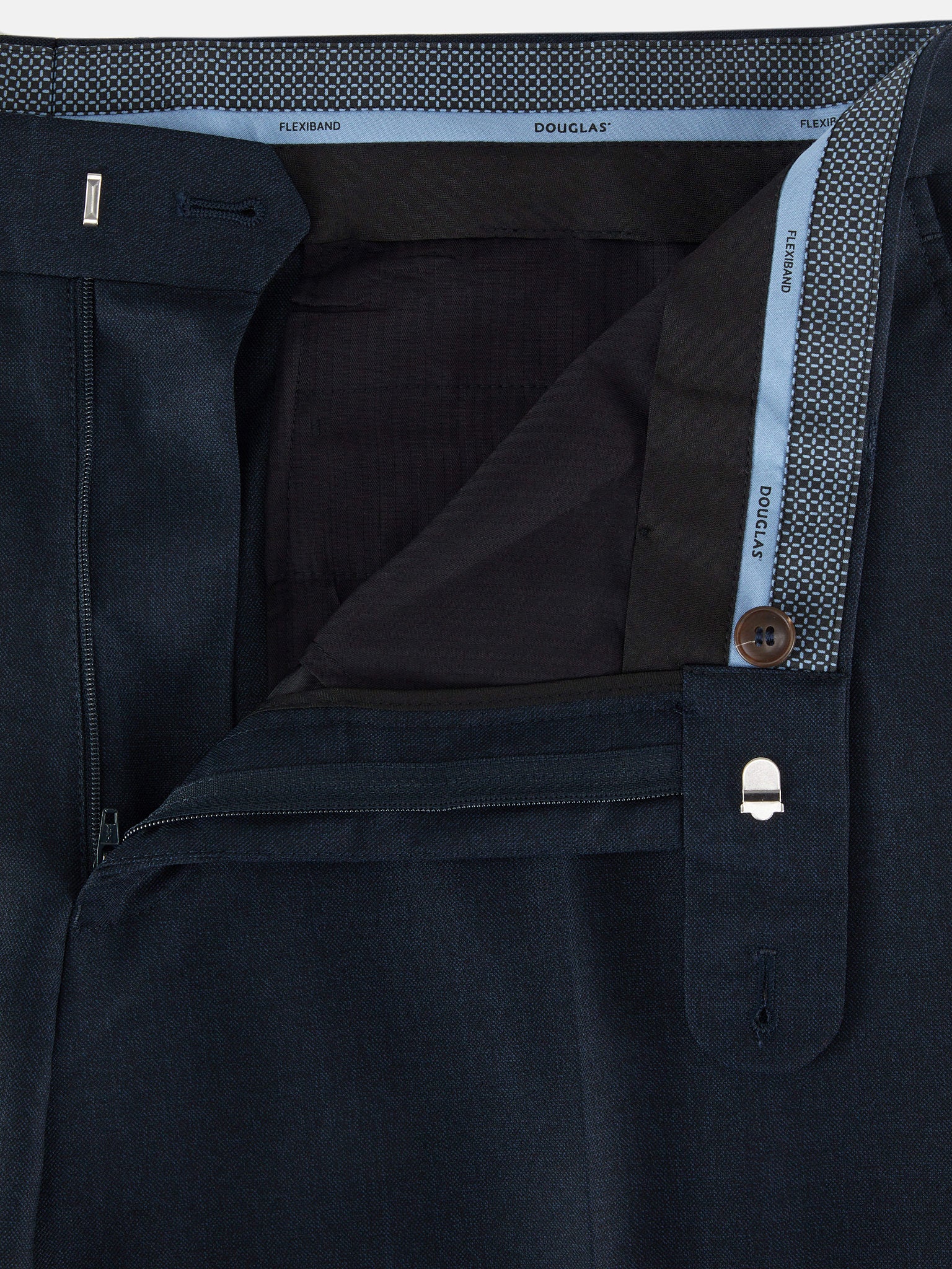 Douglas Valdino Dark Blue Mix & Match Suit Trousers Regular Length