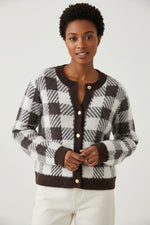 Load image into Gallery viewer, Brown Halina Cardigan