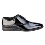 Load image into Gallery viewer, John White Black Ivy Derby Shoes
