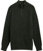 Load image into Gallery viewer, Olive Fleck Half Zip
