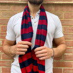 Load image into Gallery viewer, Block Stripe Bamboo Scarf