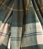 Load image into Gallery viewer, Green Tartan Hailes Scarf