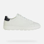 Load image into Gallery viewer, Geox White Low Top Spherica Sneakers
