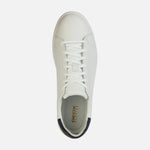 Load image into Gallery viewer, Geox White Low Top Spherica Sneakers
