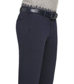 Load image into Gallery viewer, Meyer M5 Stretch Chino Navy Short Leg
