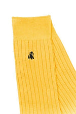 Load image into Gallery viewer, Yellow Bamboo Socks