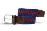 Load image into Gallery viewer, Swole Panda Woven Belt Red Stripe