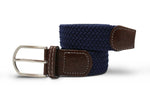 Load image into Gallery viewer, Swole Panda Woven Belt Navy