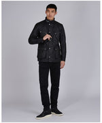 Load image into Gallery viewer, Barbour International Duke Wax Jacket Black
