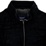 Load image into Gallery viewer, Trapper Massimo Navy Leather Jacket
