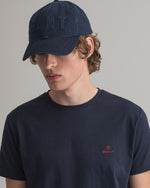 Load image into Gallery viewer, Gant Navy Contrast Logo T-Shirt
