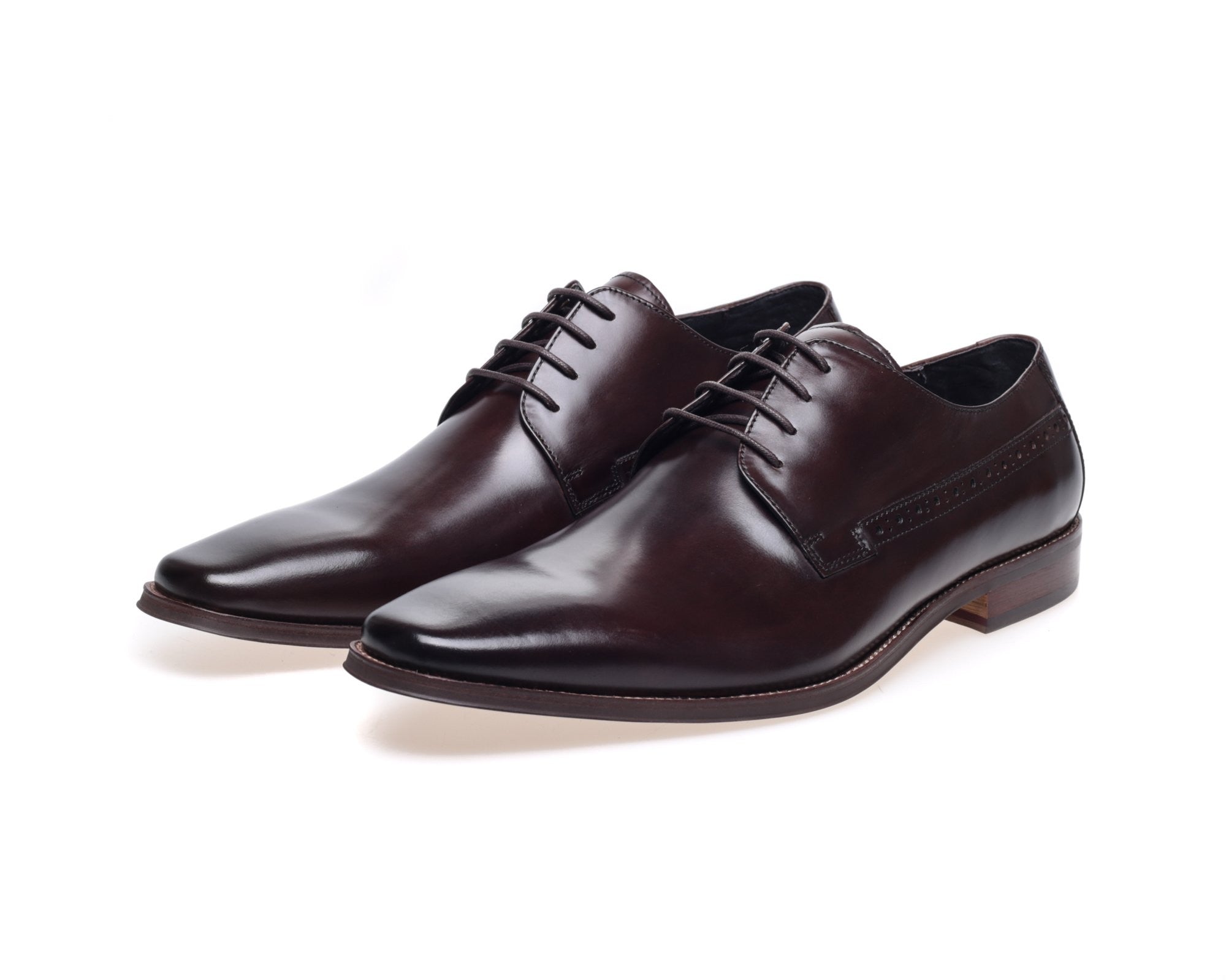 John White Brown Ainsworth Derby Shoes