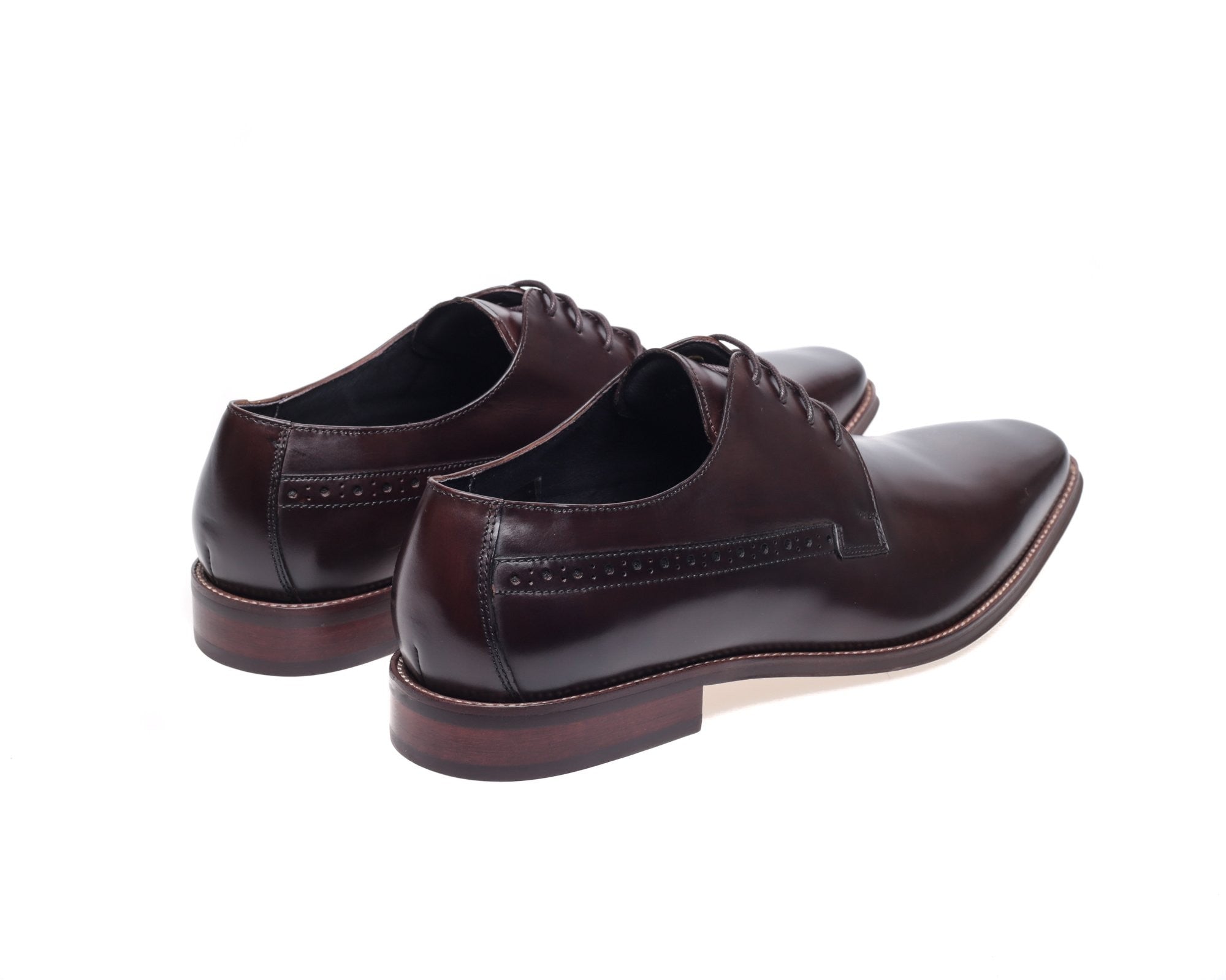 John White Brown Ainsworth Derby Shoes