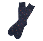 Load image into Gallery viewer, Barbour Navy Mavin Socks
