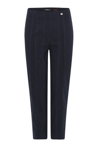 Robell Marie Navy Cropped Trouser