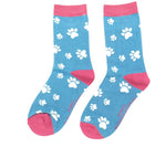 Load image into Gallery viewer, Miss Sparrow Paw Print Socks
